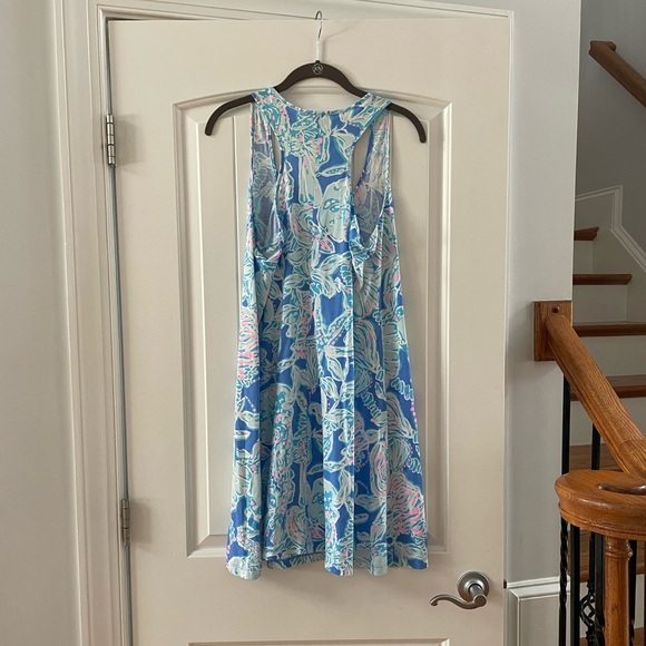 EUC Lilly Pulitzer Pima cotton tank dress, Size Medium - Picture 2 of 4